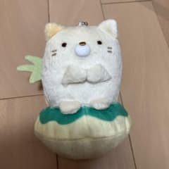 스미코구라시 볼 체인 첨부 미나미노시마에 확실히 봉제인형 고양이