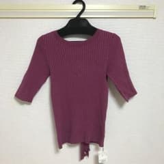 snidel バックオープンニットのサムネイル