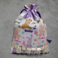 巾着　給食袋　ダッフィー＆フレンズBのサムネイル