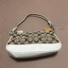 ショルダーバッグ ブラウン ホワイトのサムネイル
