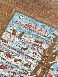 デンマーク クリスマスシール Julemærke 1960年のサムネイル
