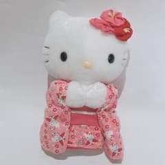激レア ご当地キティ 京都限定ぬいぐるみ 着物Hello Kitty 2001年 激レア ご当地キティ 京都限定ぬいぐるみ 着物Hello Kitty 2001年