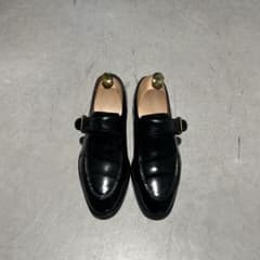 格安 John Lobb ジョンロブ　オスナー　5E 旧ロゴ OSNER John Lobb ジョンロブ Osner オスナー 5E 旧ロゴ ブラック - メルカリ