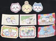 ちいかわ ダイカットステッカーセット 9枚セット ちいかわ ハチワレ うさぎのサムネイル