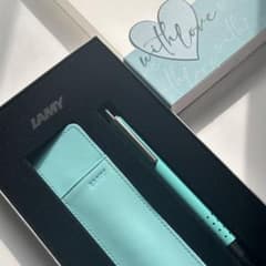 限定】ラミー スイフト lamy swift ラグーン レザーケース付セット