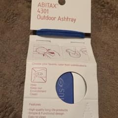 ABITAX アビテックス 4301 アウトドア アッシュトレイ 携帯灰皿のサムネイル