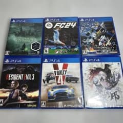 PS4 ソフト 8本セット まとめ売り 新品未開封