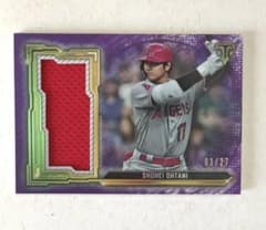 27枚限定 ジャンボレリック Topps Triple Threads 大谷翔平 - メルカリ