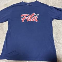 FILA Tシャツ ネイビー Lサイズのサムネイル