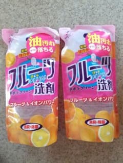 フルーツ洗剤 詰替用【360ml×2個】のサムネイル