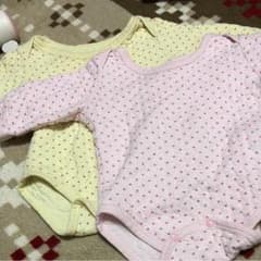 まゅ様☆専用 キルト生地♡肌着ロンパ80のサムネイル