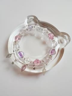 ハンドメイドꕤ︎︎かき氷のようなキラキラ可愛いブレスレットのサムネイル