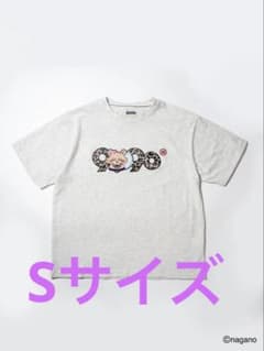 画像追加　新品　9090×ちいかわ コラボ Tシャツ グレー　モモンガ　Sサイズ 画像追加 新品 9090×ちいかわ コラボ Tシャツ グレー モモンガ Sサイズ