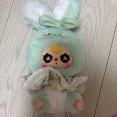 Baby Three ぬいぐるみ うさぎ ミントグリーンのサムネイル