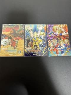 ドラゴンボールスーパーダイバーズ ムービーポスターカード 3枚セット