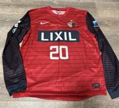 鹿島アントラーズ　柴崎岳　2013 ユニフォーム　長袖　XL 鹿島アントラーズ 柴崎岳 2013 ユニフォーム 長袖 XL - メルカリ