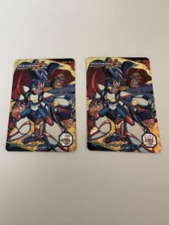ロックマンX  カードダス　キラカード2枚セットのサムネイル