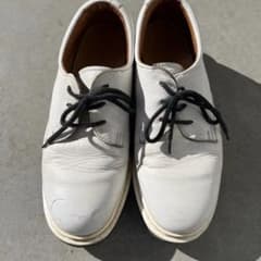 Dr.Martens Made in England ホワイト　シボ革のサムネイル