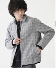 はし様専用　新品未使用【STUDIOUS】ジップブルゾン　定価¥24,000のサムネイル