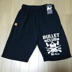 新品　新日本プロレス　バレットクラブ　ハーフパンツ　スウェットのサムネイル