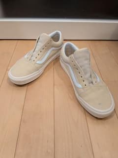 VANS OLD SKOOL スエード ベージュ スニーカーのサムネイル