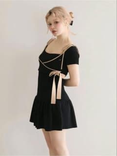 ANDMARY アンドマリー miranda set mini dress BKのサムネイル