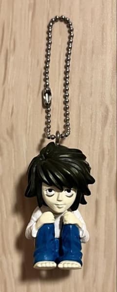 当時物 デスノート エル L キーホルダー 平成レトロ DEATH NOTE - メルカリ