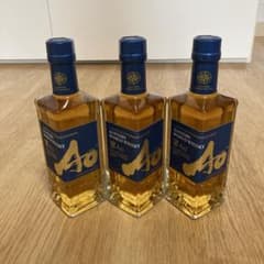 サントリー ワールド ウイスキー 碧 Ao ハーフボトル 350ml 3本セット
