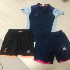 adidas ポロシャツとショーツセット 160サイズのサムネイル