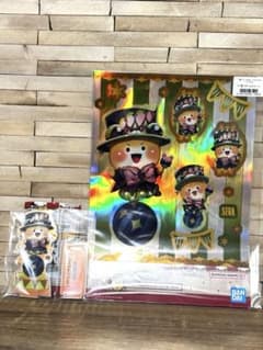 [2 개 세트] 시바 씨 이치 반 쿠지 아크릴 스탠드 & 캐릭터 씰