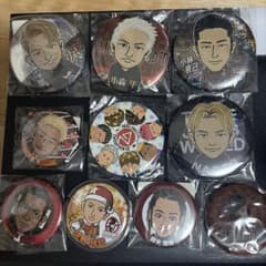 EXILE TRIBE 缶バッジ 10点セットのサムネイル