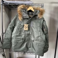 アメリカンワイドシルエットの復刻N-3B 38 M REAL SIMONS - メルカリ