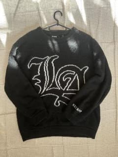 XLARGE ニット セーター 黒 Mのサムネイル