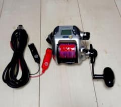 シマノ電動リール電動丸プレミオ3000 美品 オーバーホールメンテナンス