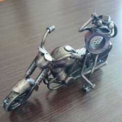 カエルのメタルクラフト バイクのサムネイル