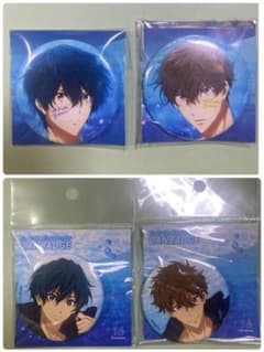 Free! FS 缶バッジ　桐嶋郁弥　桐嶋夏也　PASSION 前編　後編のサムネイル