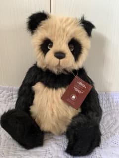 チャーリーベアーズ パンダテディベア ぬいぐるみ - メルカリ