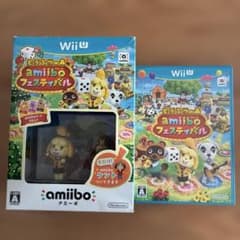 WiiU どうぶつの森 amiiboフェスティバル amiiboセットのサムネイル