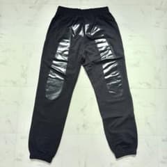 EVISU KOREA Black Jersey Sweatpants L