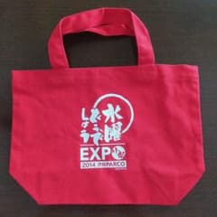 수요일 어떨까요 2014 EXPO 소제 미니 토트 백 레드