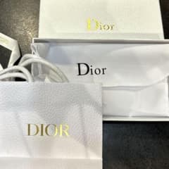 Dior ディオール ショッパー 空箱 保存袋 リボン セット - メルカリ