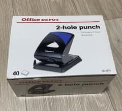Office DEPOT 2-hole punch 40枚対応のサムネイル