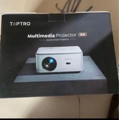 TOPTRO X6 プロジェクター本体 一回使用 - メルカリ