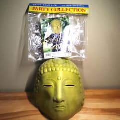 金仏マスク お面 祭り用品のサムネイル
