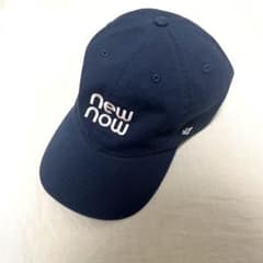 newnow 47Brand キャップ　ネイビー/ピンク　榮倉奈々のサムネイル