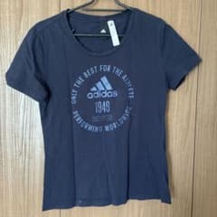 adidas ネイビー 半袖Tシャツのサムネイル