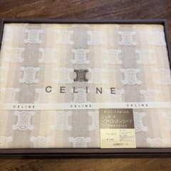 CELINE セリーヌ ジャガード ソフトコットンシーツ 140×240cm - メルカリ