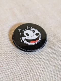 フィリックス・ザ・キャット 缶バッジ ピンバッジ レトロ 駄菓子 FELIX