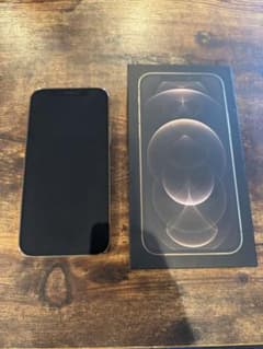 【最終値下げ】iPhone 12 Pro 256GB Gold 箱付きのサムネイル