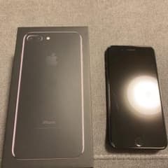 iPhone 7 Plus Jet Black 128 GB SIMフリーのサムネイル